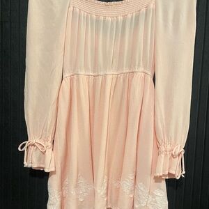 Taylor & Sage Light Pink Kids Dress